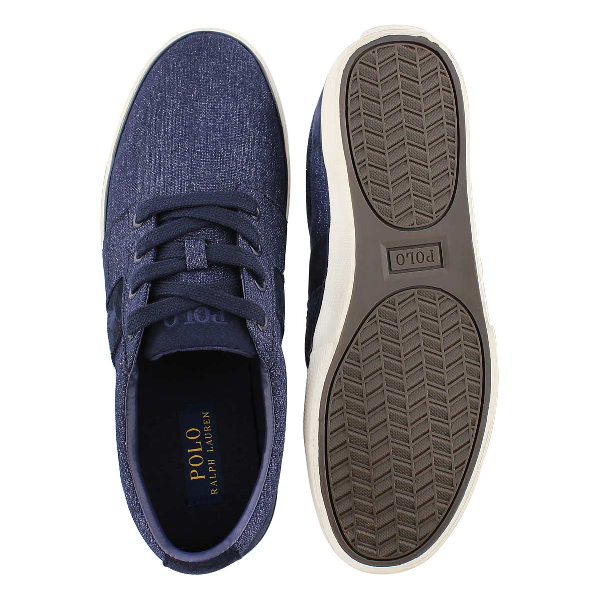 Mns Halmore navy suede/nylon sneaker