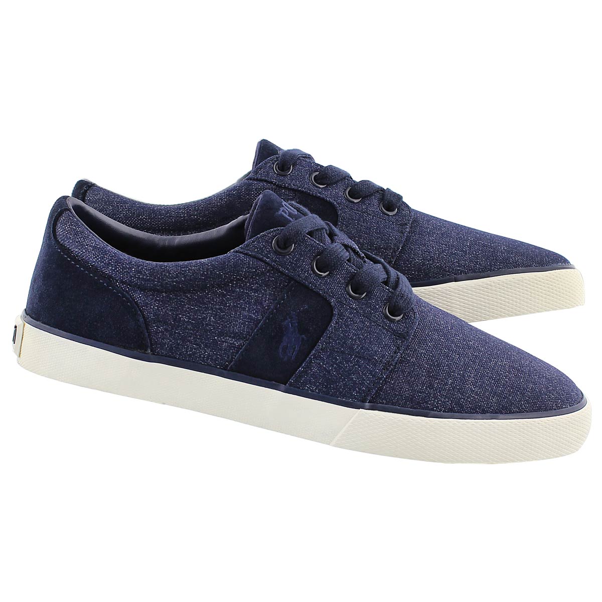 Mns Halmore navy suede/nylon sneaker