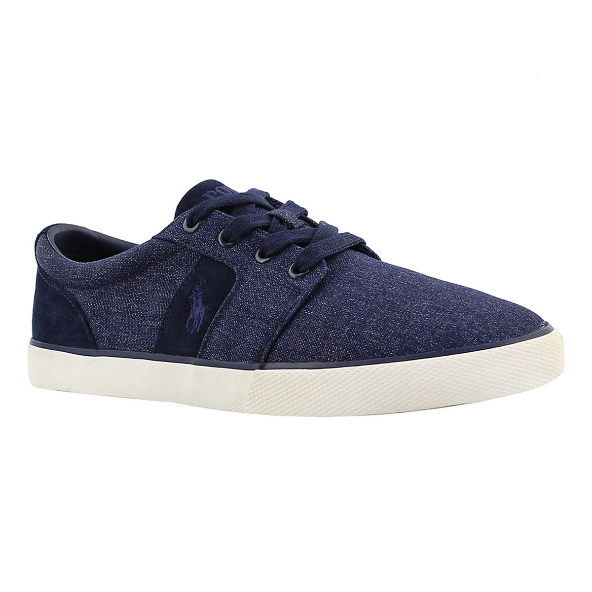 Mns Halmore navy suede/nylon sneaker