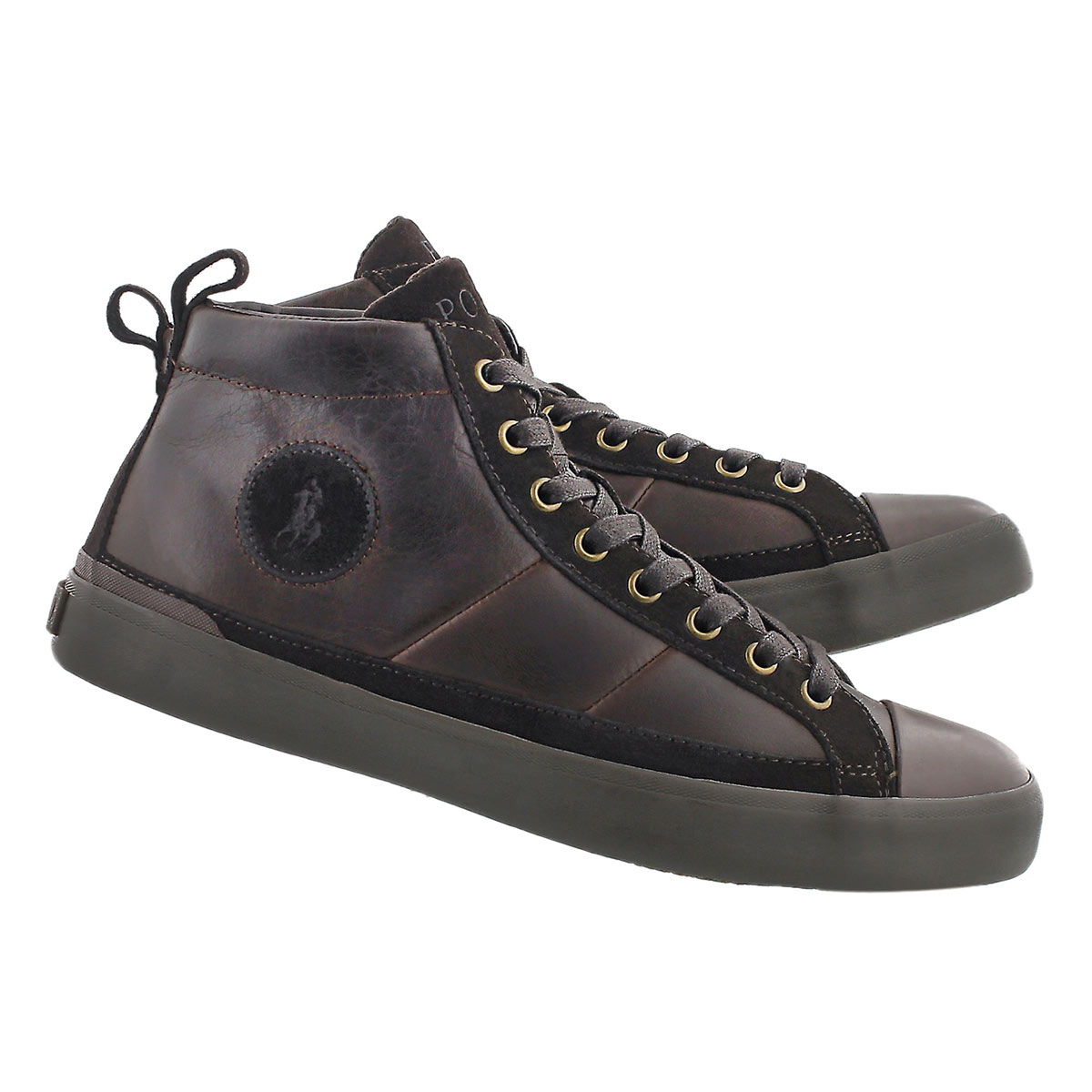 Mns Clarke dk brown lace up sneaker