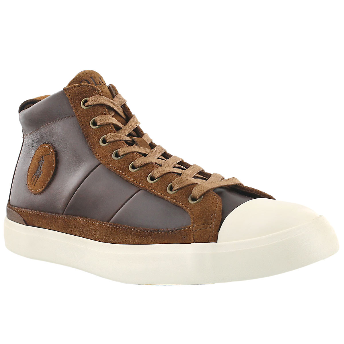 Mns Clarke tan lace up sneaker