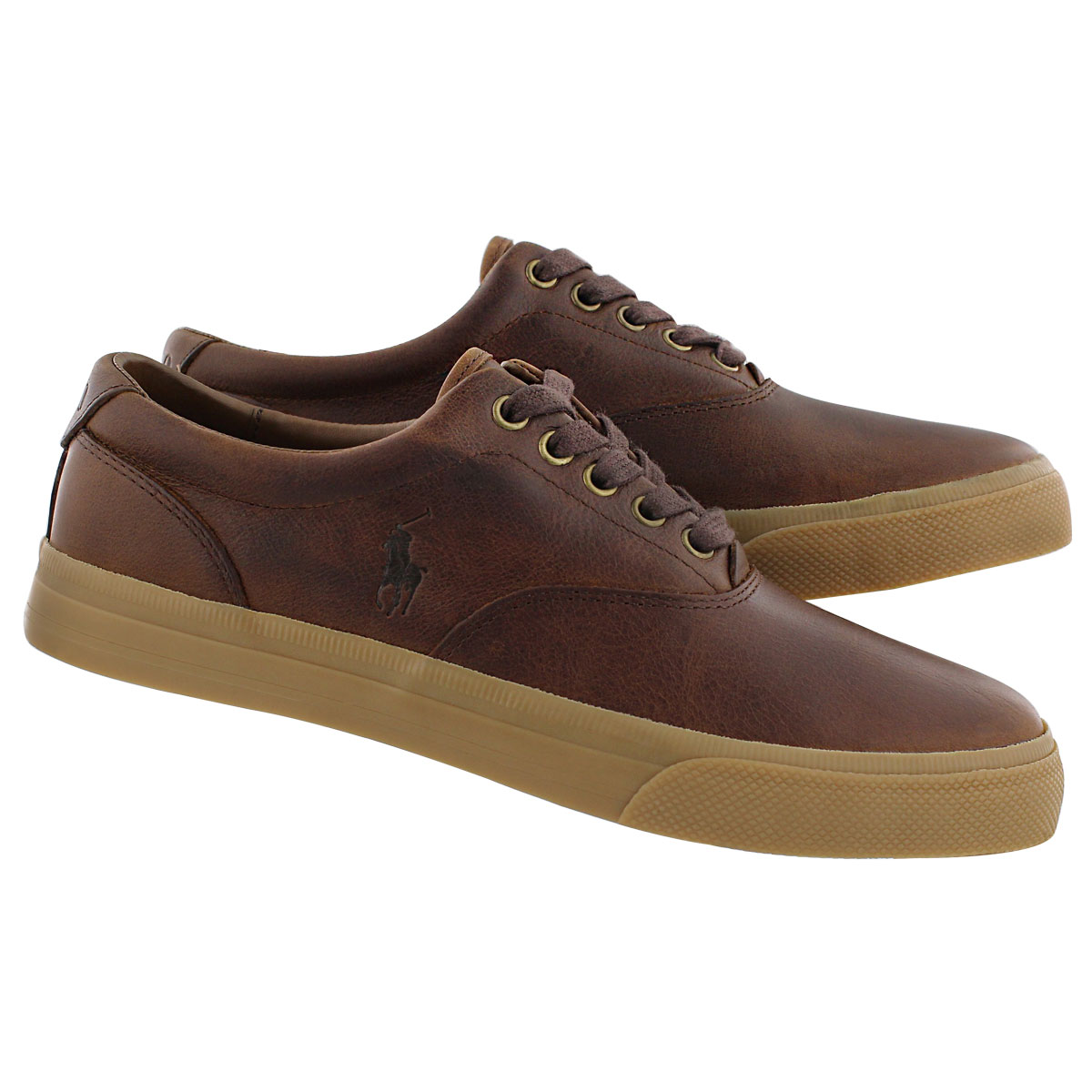 Mns Vaughn light tan/gum lace up sneaker