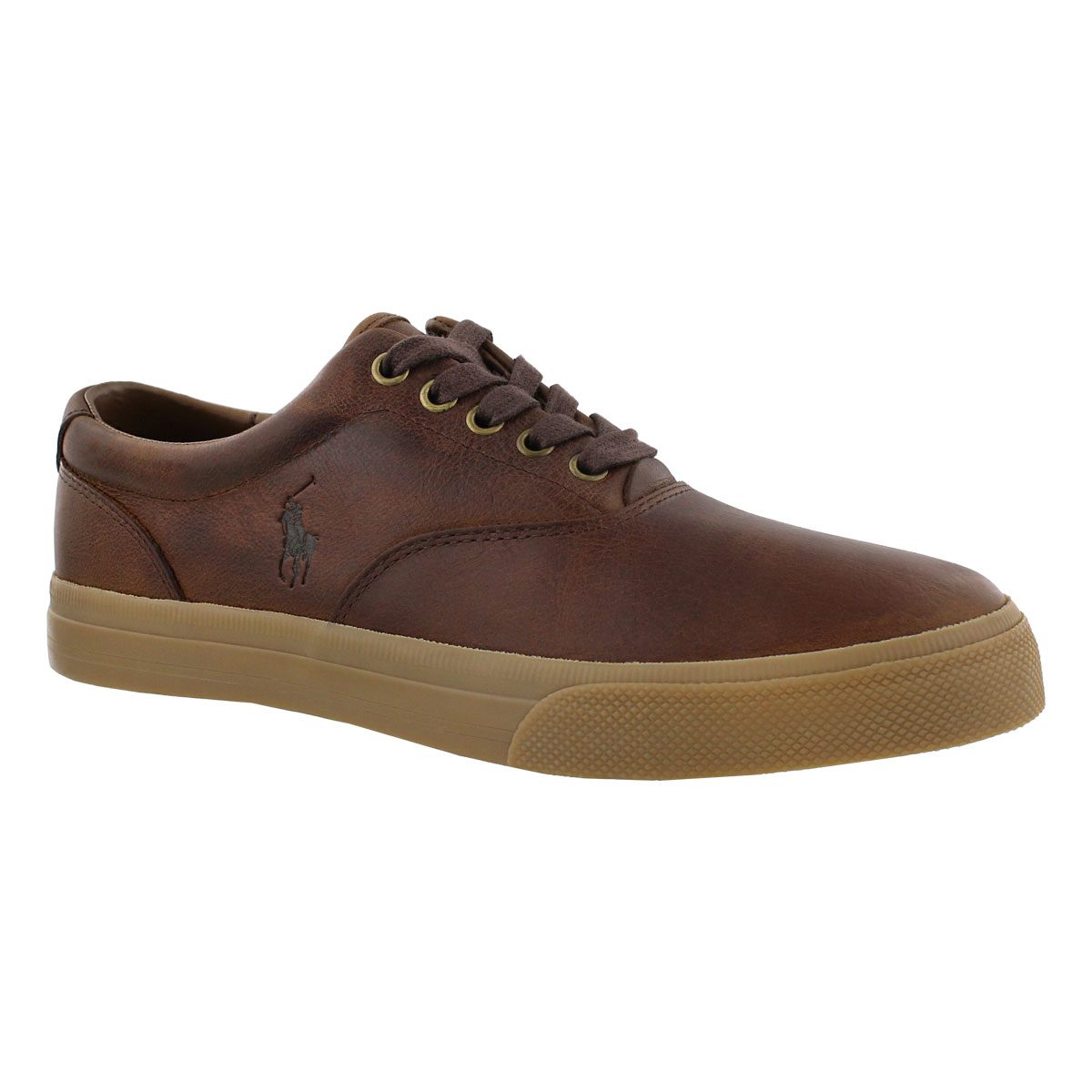 Mns Vaughn light tan/gum lace up sneaker