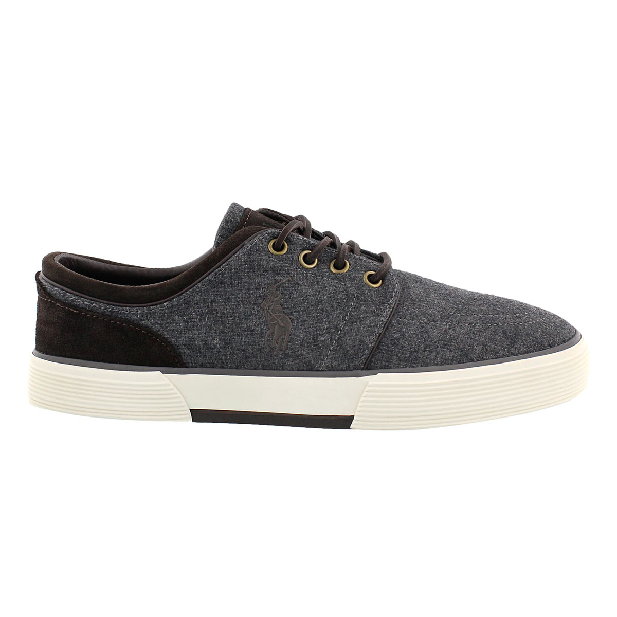 Mns Faxon Low gry/brn lace up sneaker
