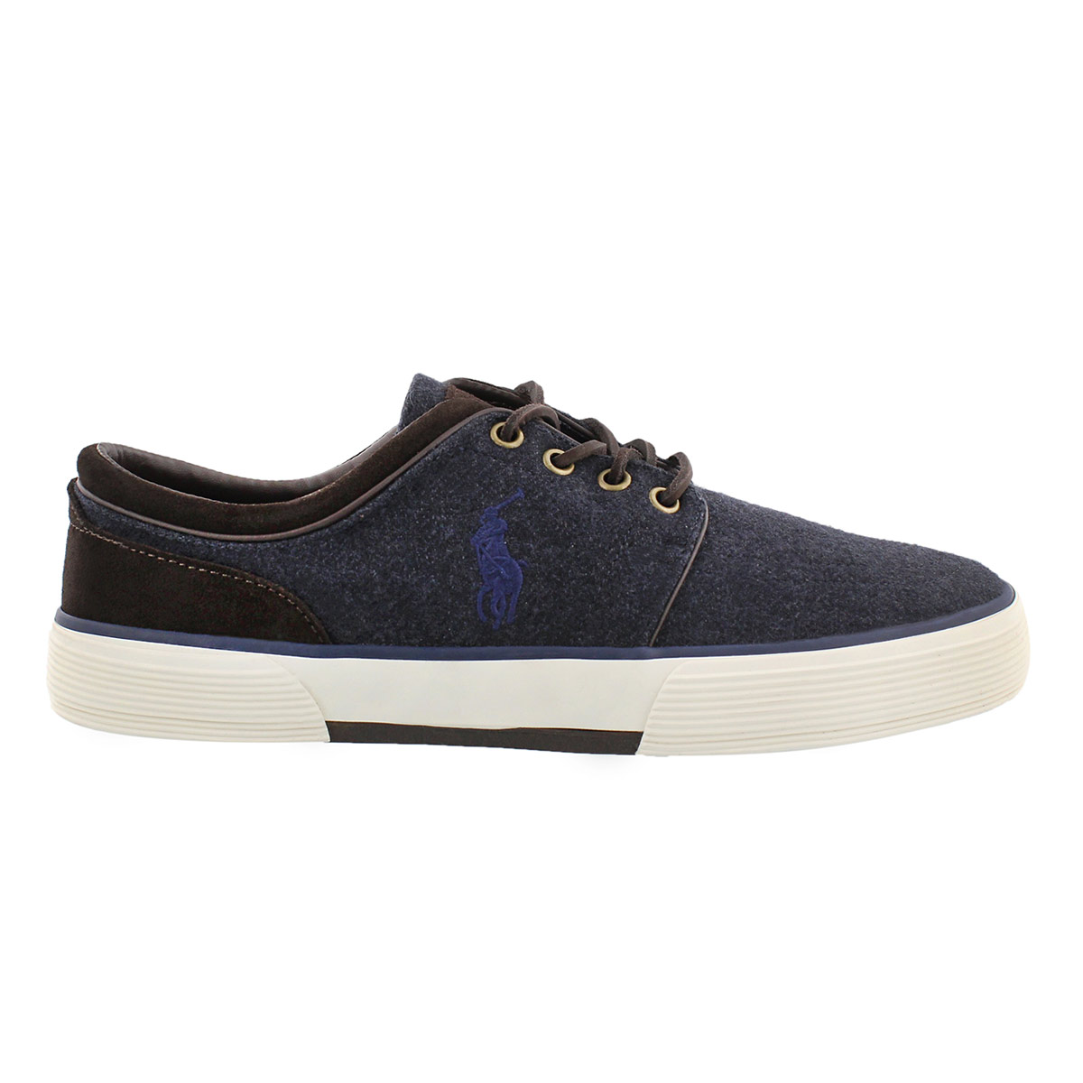 Mns Faxon Low nvy/brn lace up sneaker