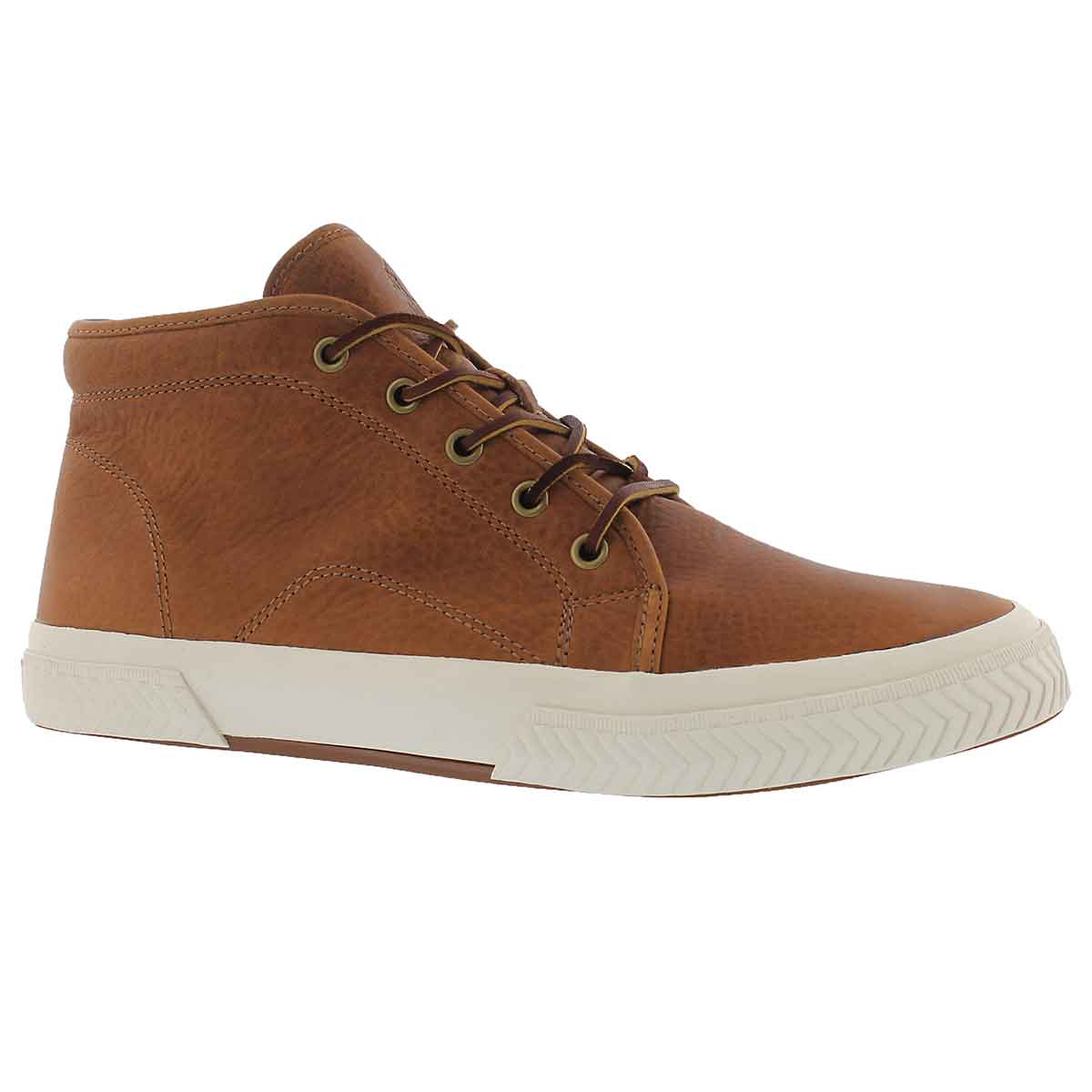 Men's THURLOS tan high top sneakers