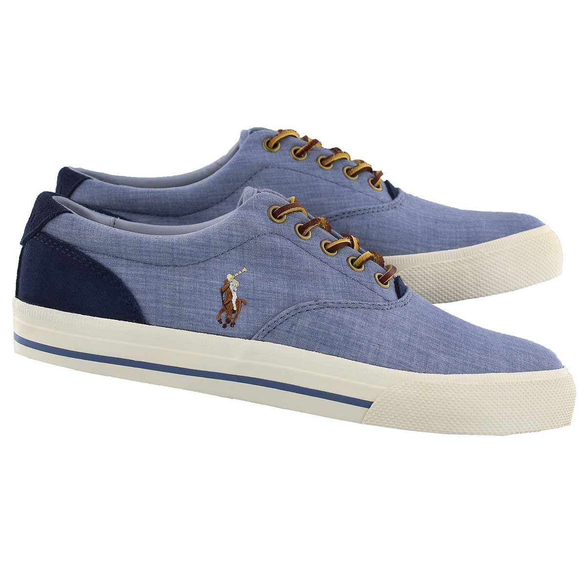 6t Vêtements, accessoires Chaussures Polo Ralph Lauren Tout-Petit pour Garçons Vaughn Toile Noire Baskets Sz