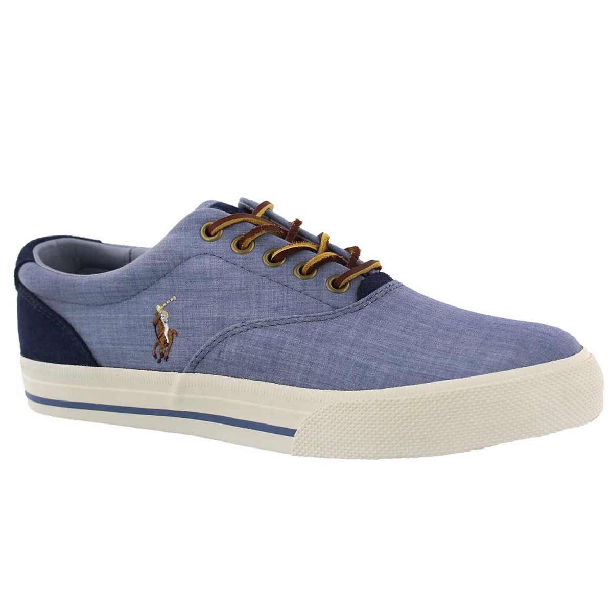 Mns Vaughn blue/indigo canvas sneaker
