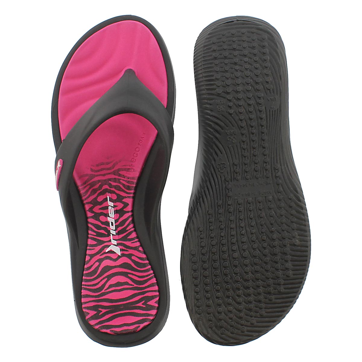 Lds Island VII pink thong sport sandal