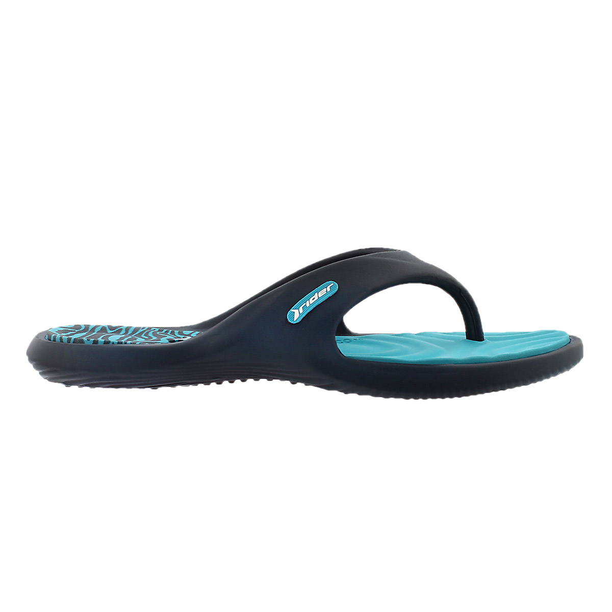 Lds Island VII blue thong sport sandal