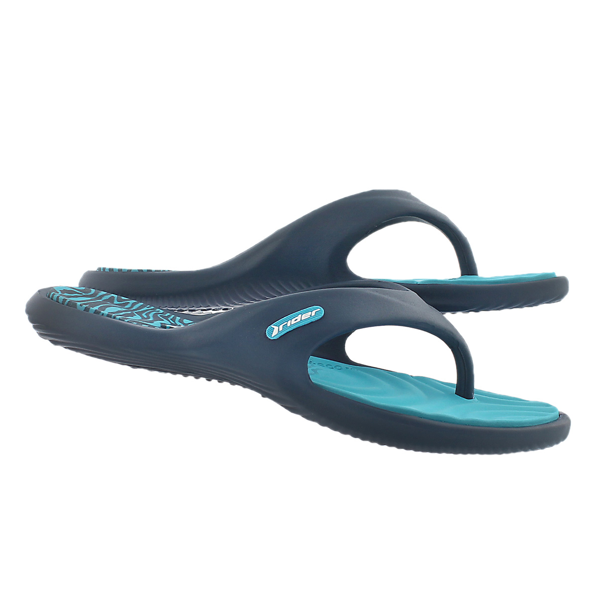Lds Island VII blue thong sport sandal