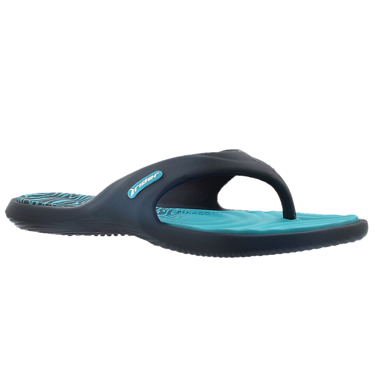 Lds Island VII blue thong sport sandal