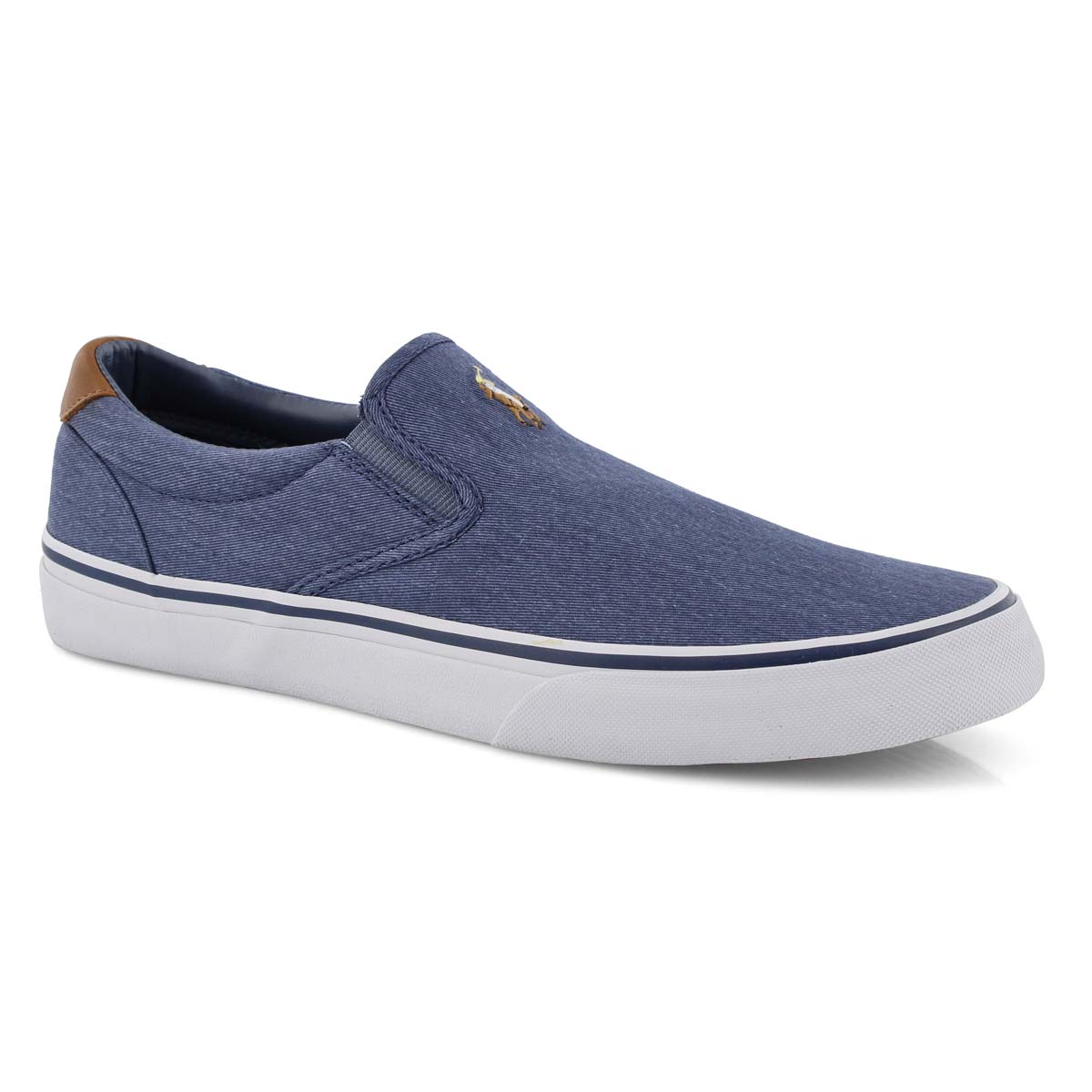 Mns Thompson navy slip on sneaker
