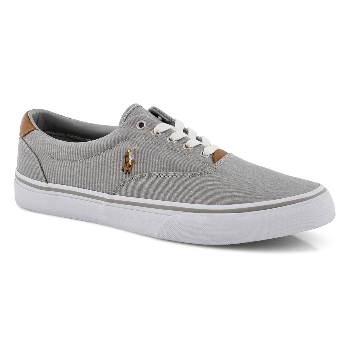 Mns Thorton soft grey lace up sneaker