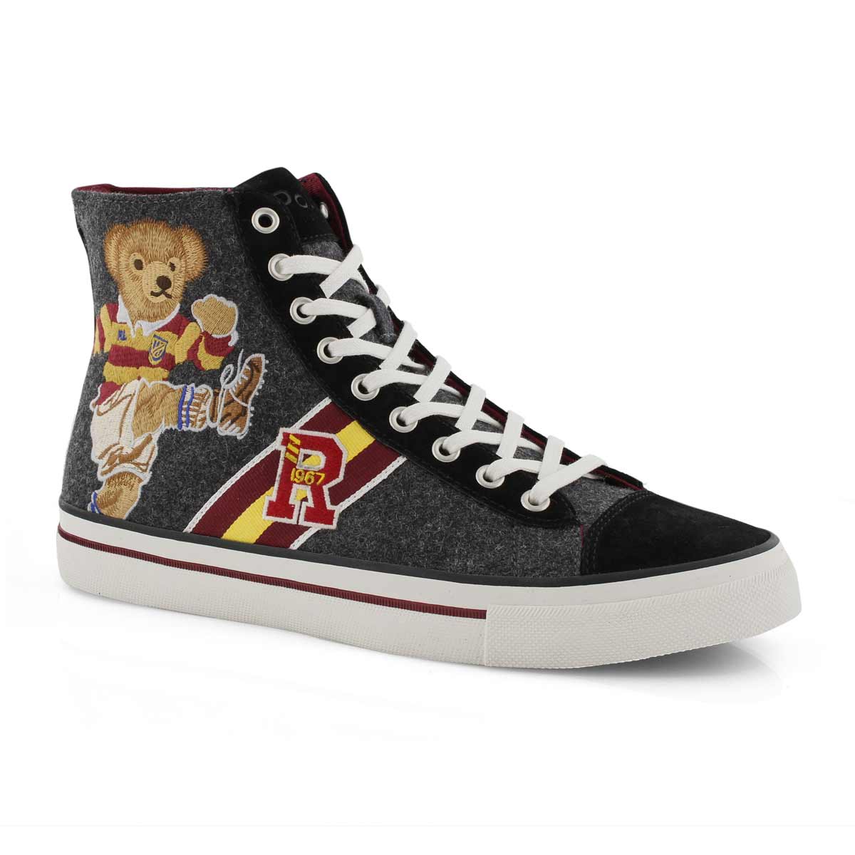 Mns Solomon II grey hi top sneaker