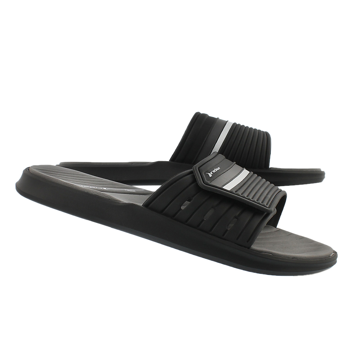 Mns Rail black/grey slide sport sandal