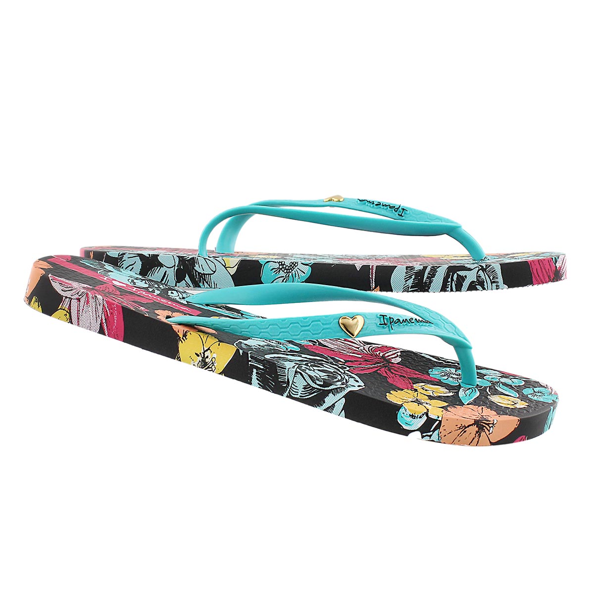 Lds Paraiso multi printed flip flop