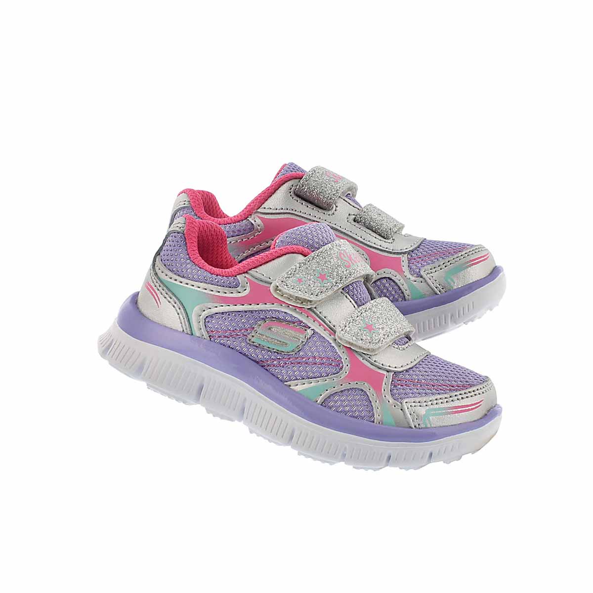 Inf Skech Appeal silver/ppl/pnk sneaker