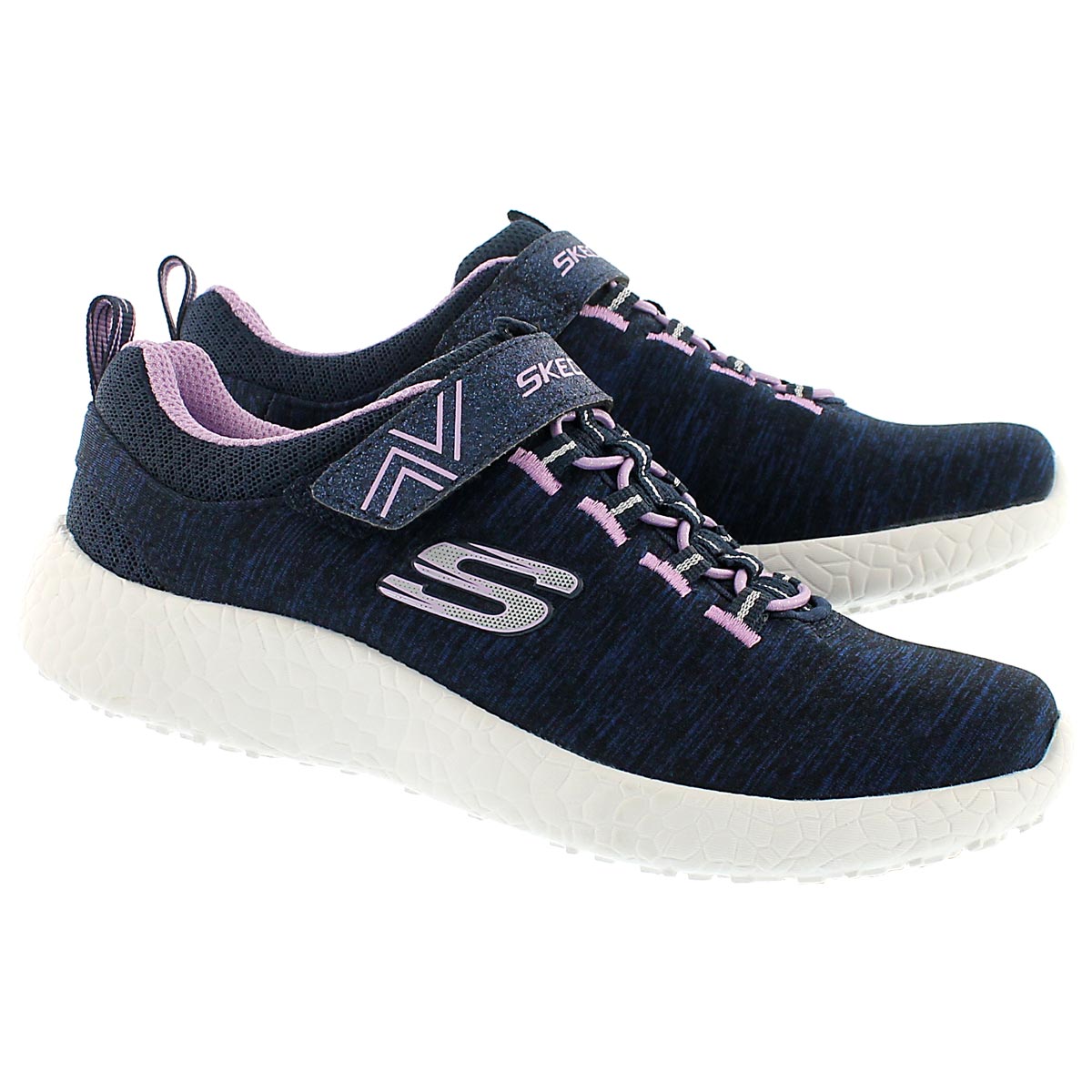 Grls Burst Equinox nvy/lav running shoe