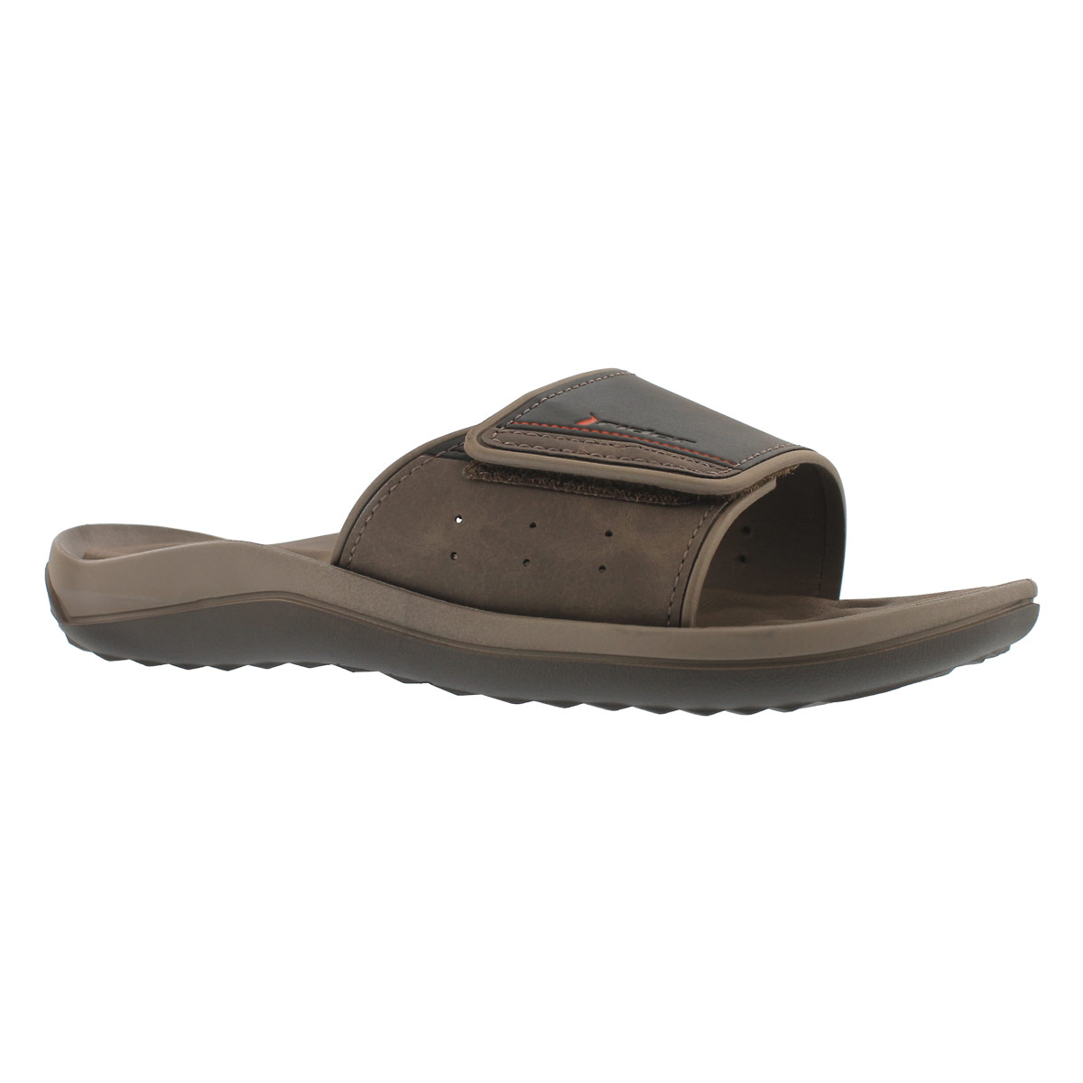 Men's DUNAS EVOLUTION brown/brown slide sandals