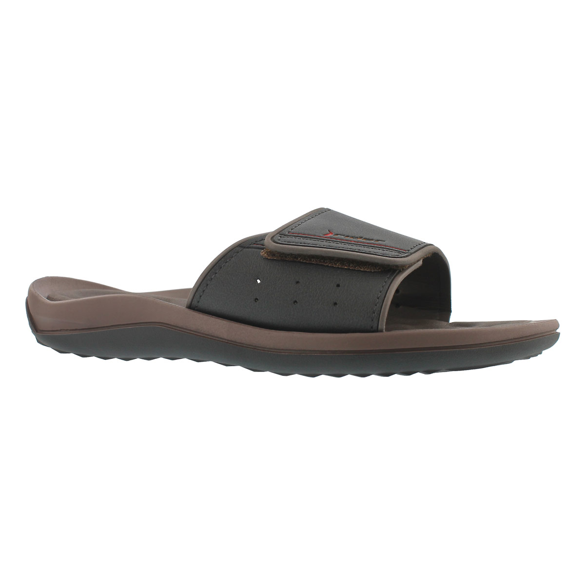 Mns Dunas Evolution brn/blk slide sandal