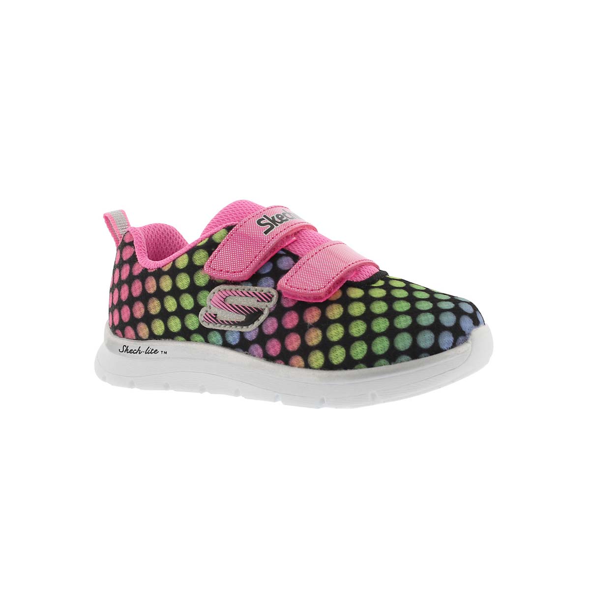 Infants' SKECH-LITE multi polka dot sneakers
