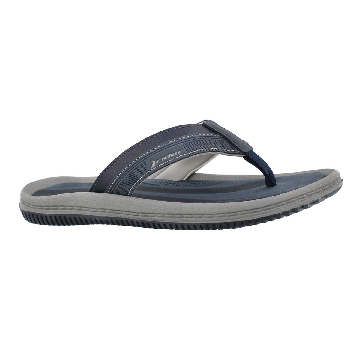 Mns Dunas XVI blu/gry thong sandal
