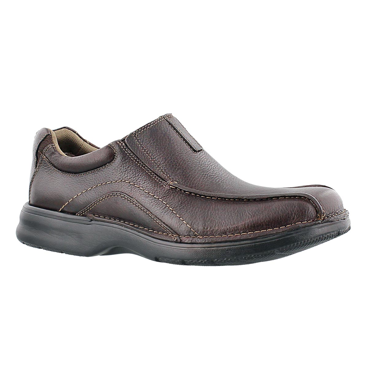 Mns Pickett brown oily casual slip on