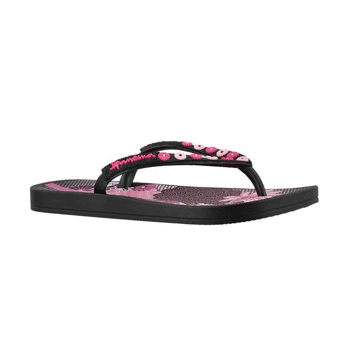 Glrs Anatomic Lovely black flip flop