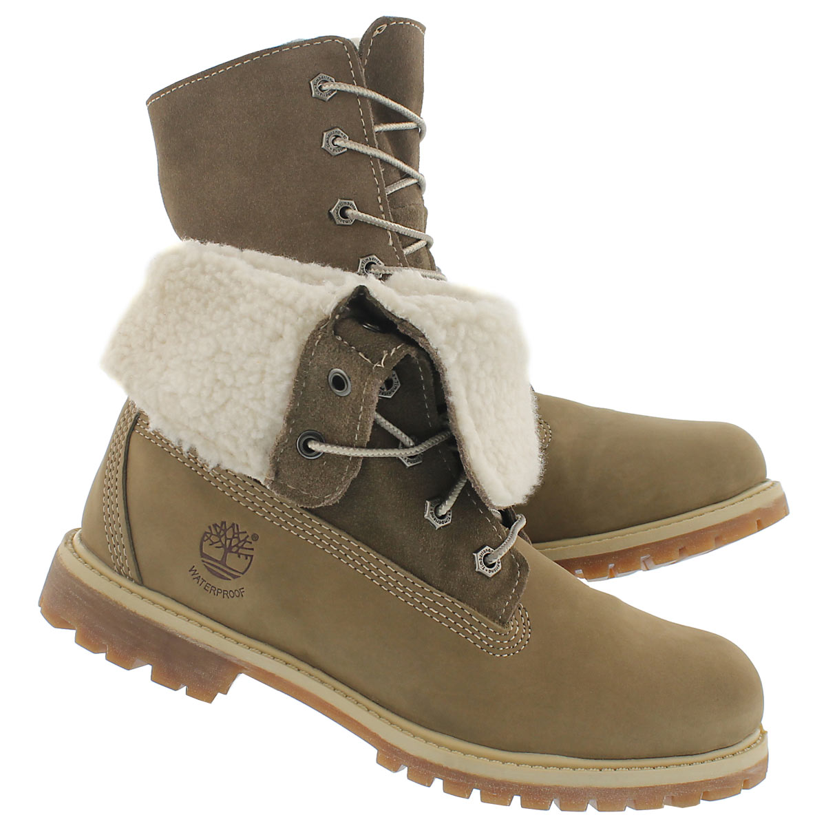 Bottes Authentics Teddy, taupe, femmes