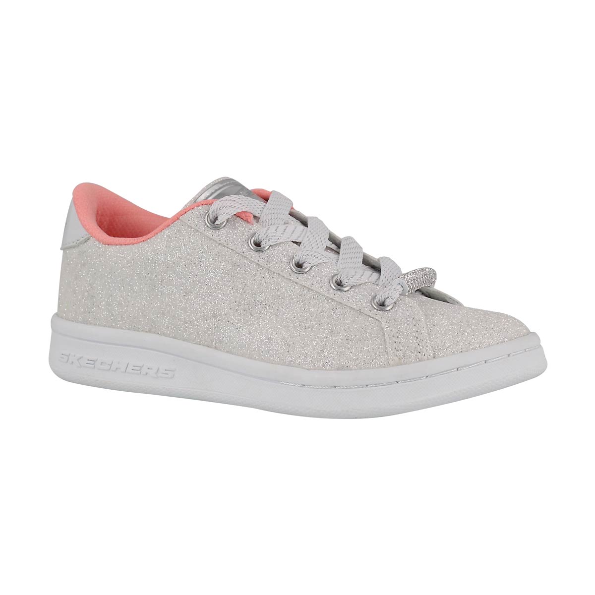 Grls Omne Shimmer Street wht sneaker