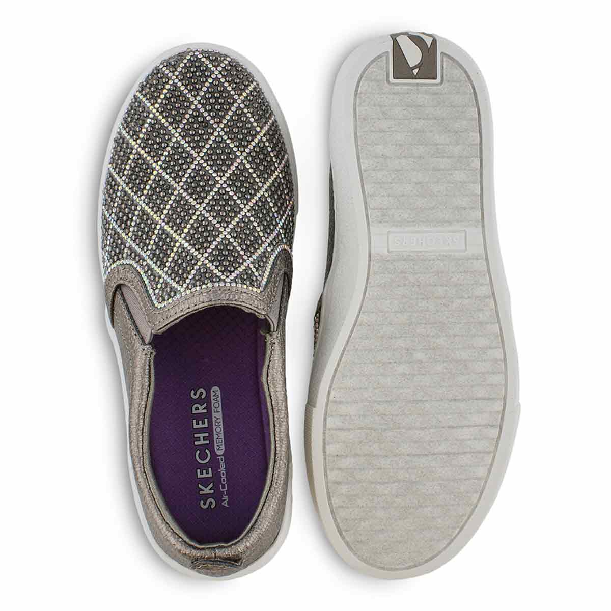 skechers diamond darling pewter