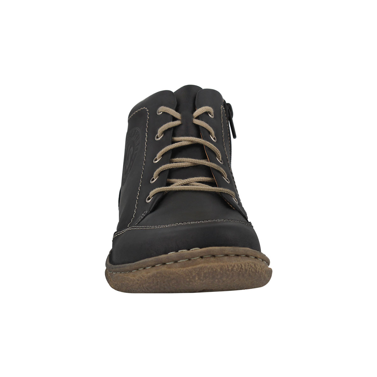 Lds Neele 01 blk casual lthr ankle boot