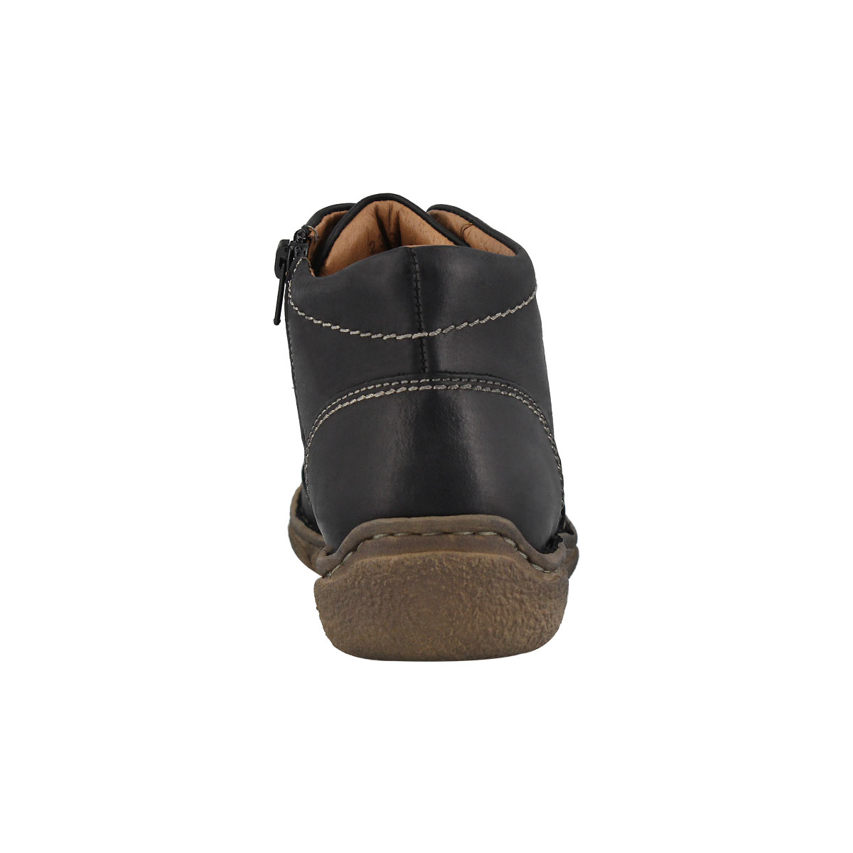 Lds Neele 01 blk casual lthr ankle boot