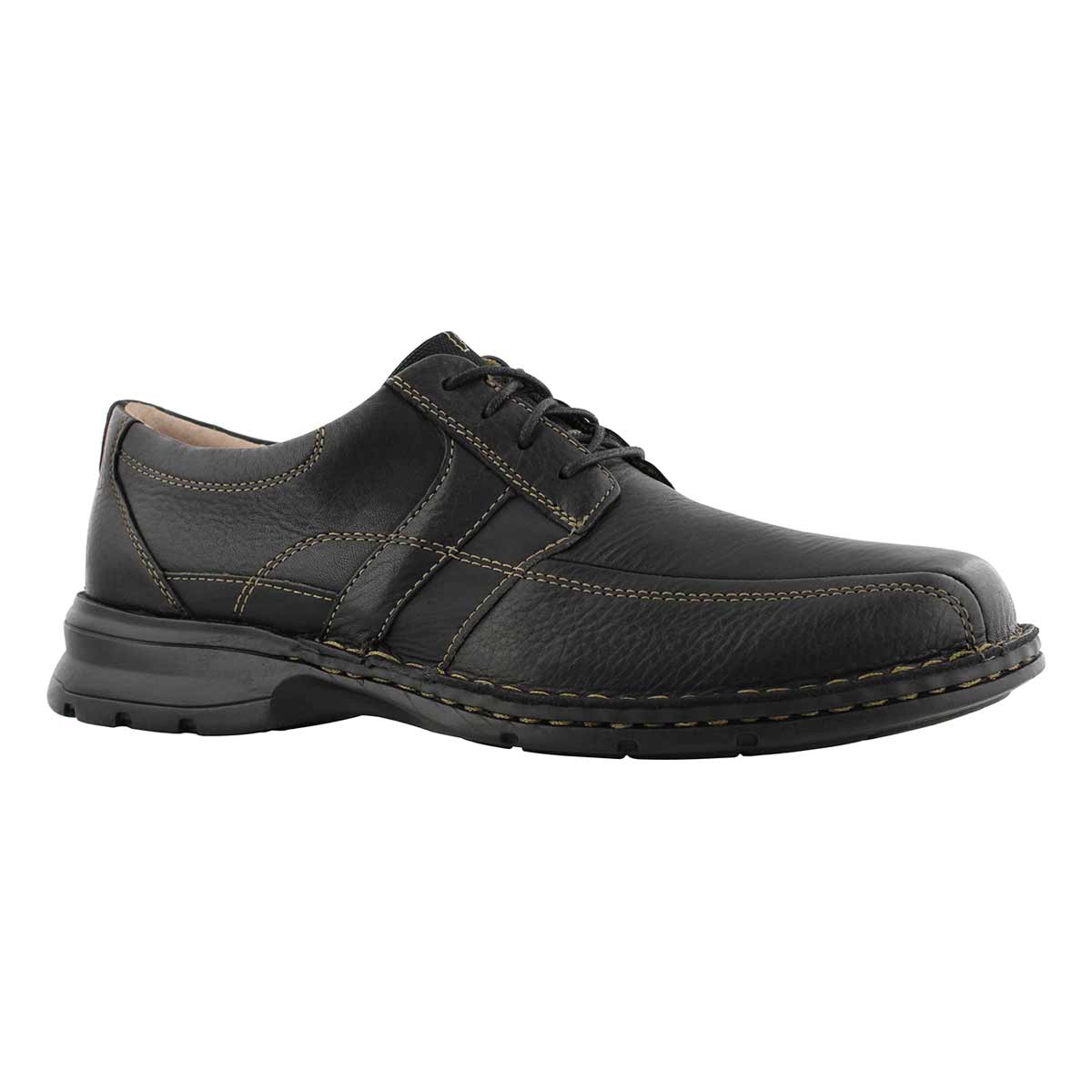 Clarks Men's Espace Casual Oxford - Black | SoftMoc.com