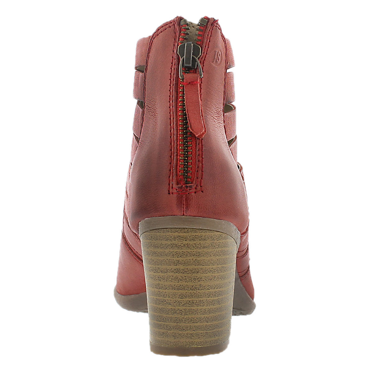 Lds Bonnie 01 red ankle boot