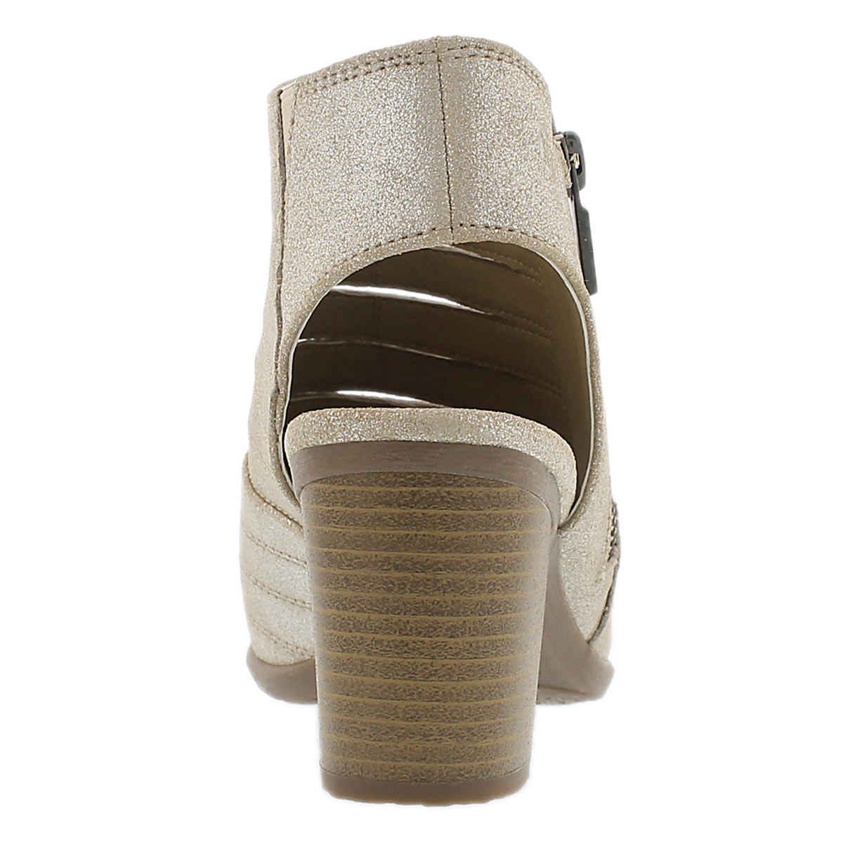 Lds Bonnie 15 natural cut out peep toe
