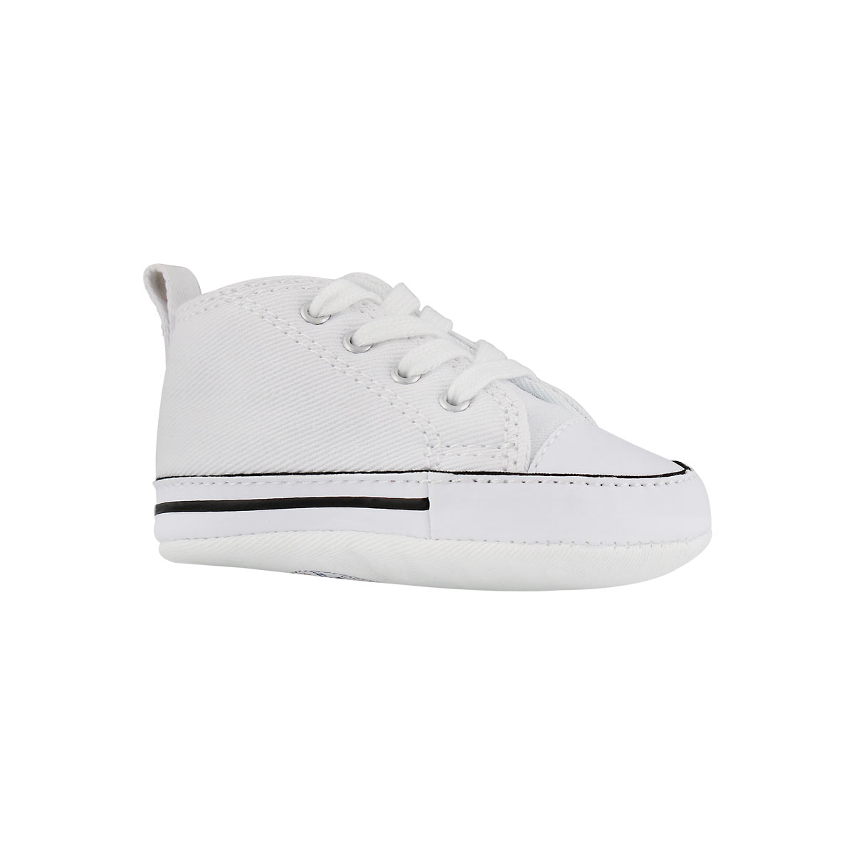 Inf CTAS Crib white canvas sneaker