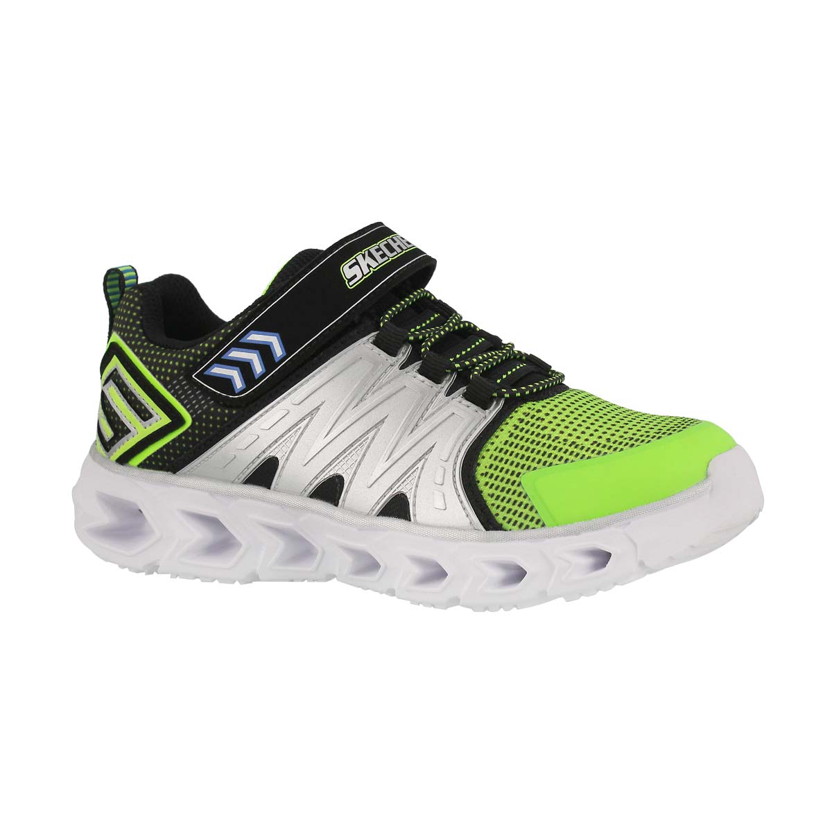 Bys HypnoFlash2.0 lime/blk light up snkr
