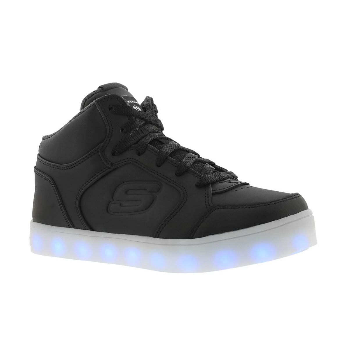 Kds Energy Lights light up blk sneaker