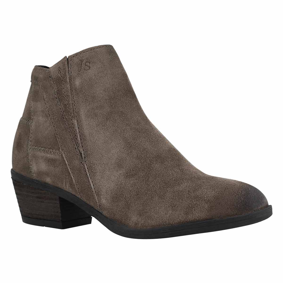 Lds Daphne 09 taupe slip on boot