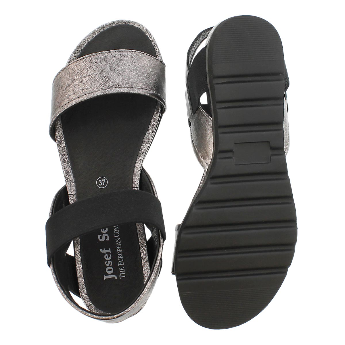 Lds Jolien 05 silver casual sandal