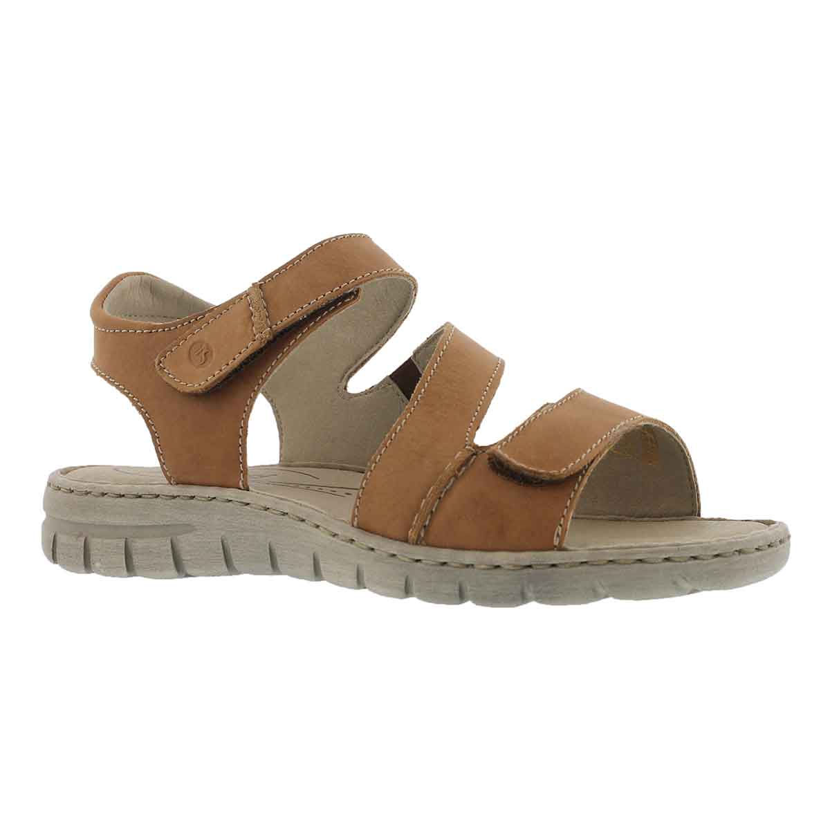 Lds Stefanie 31 camel casual sandal