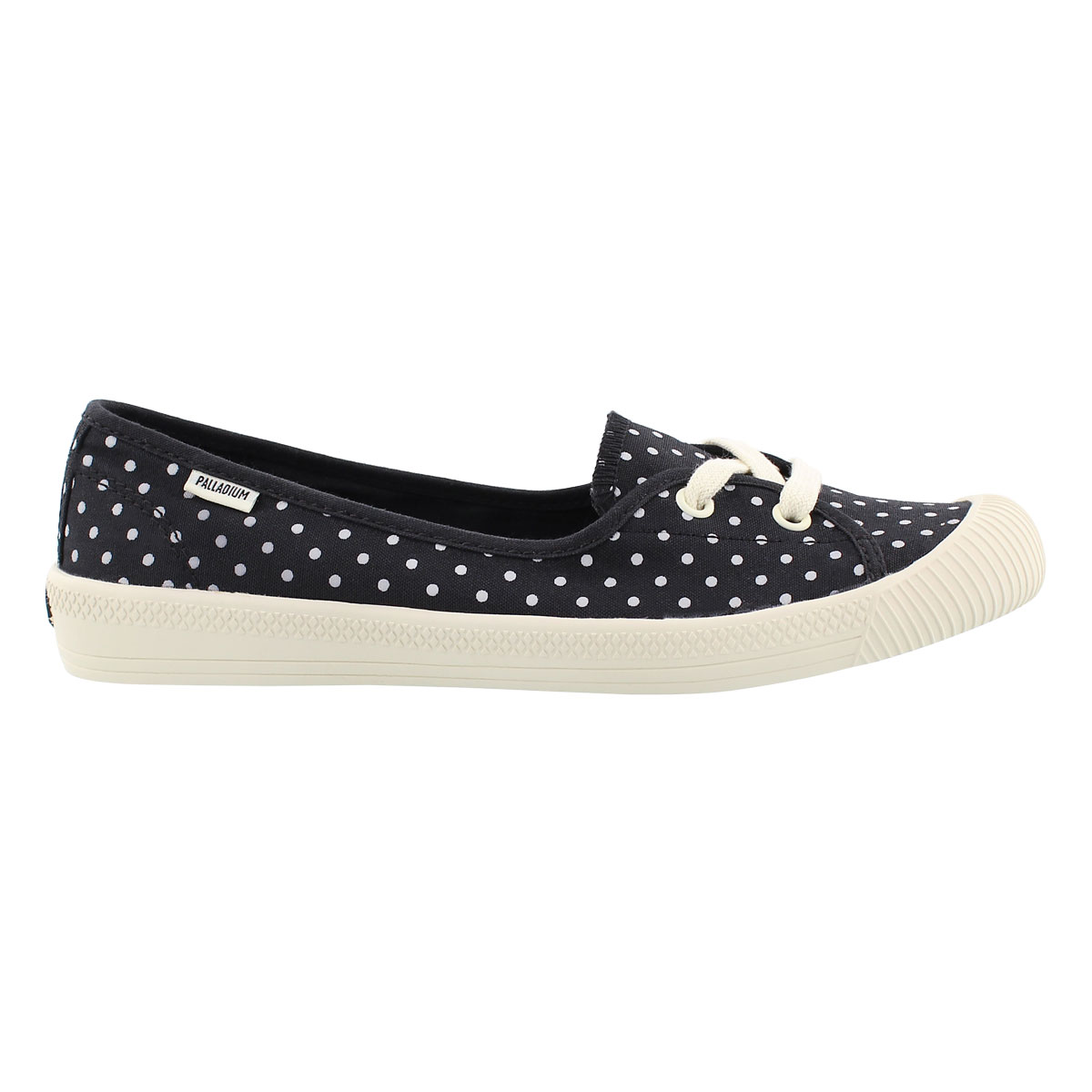 Lds Flex Ballet blk/wht dots sneaker