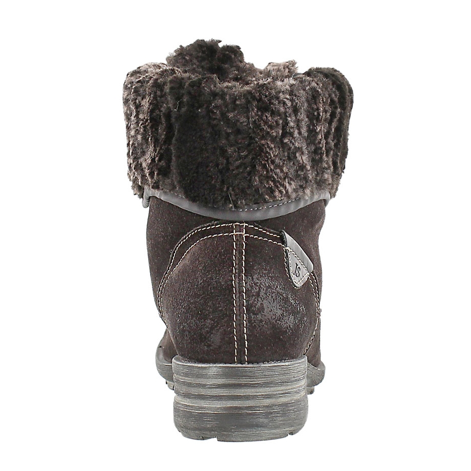 Botte lacée Sandra 04, titan, femmes