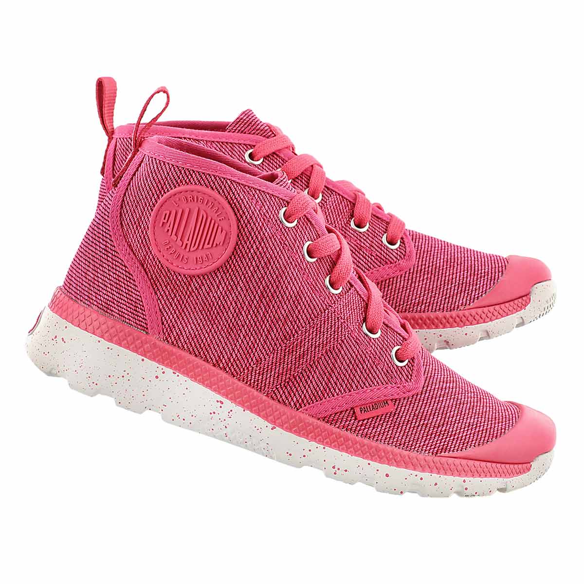 Lds Pallaville Hi red/wnd chme sneaker