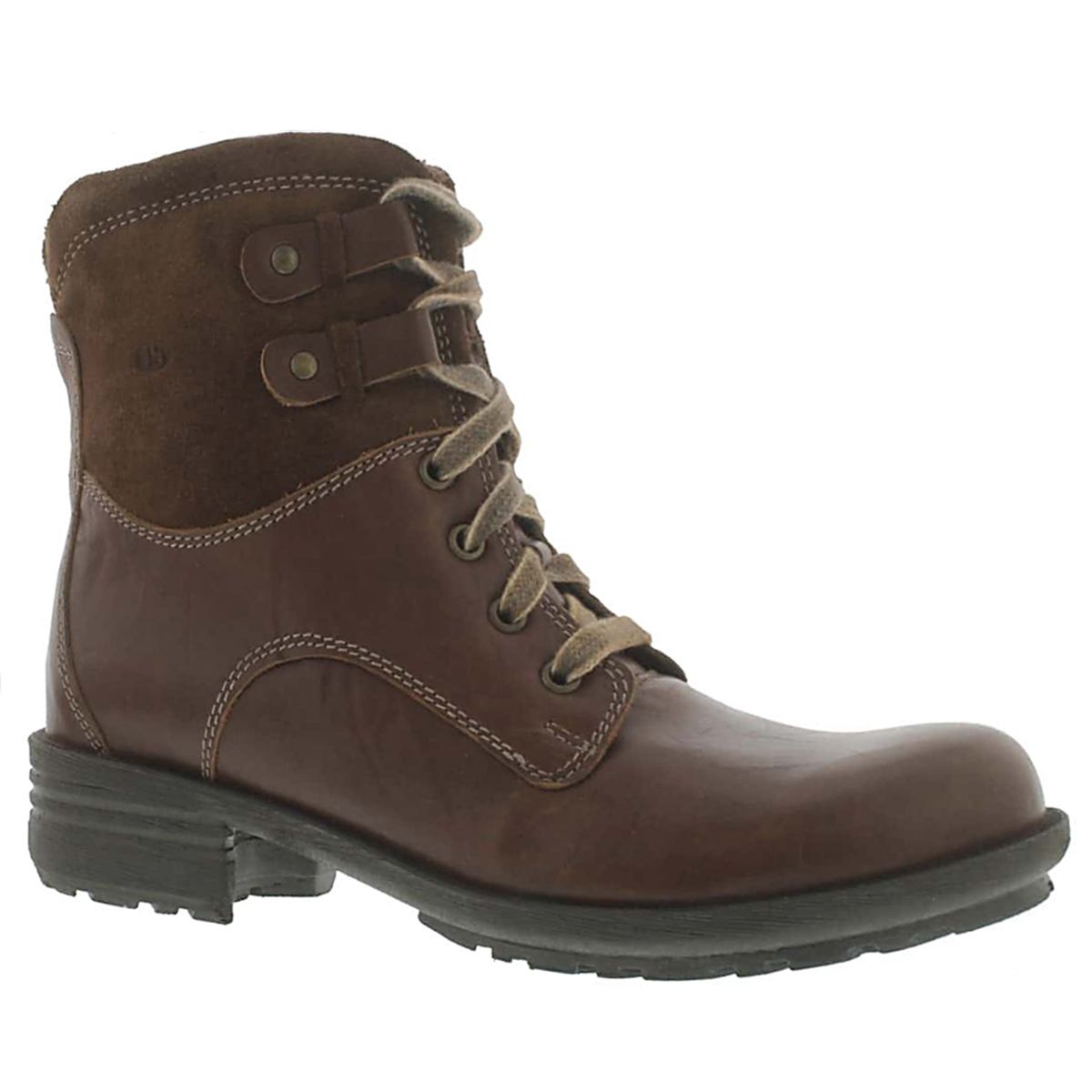 Lds Sandra 14 brsl lthr laceup ankleboot