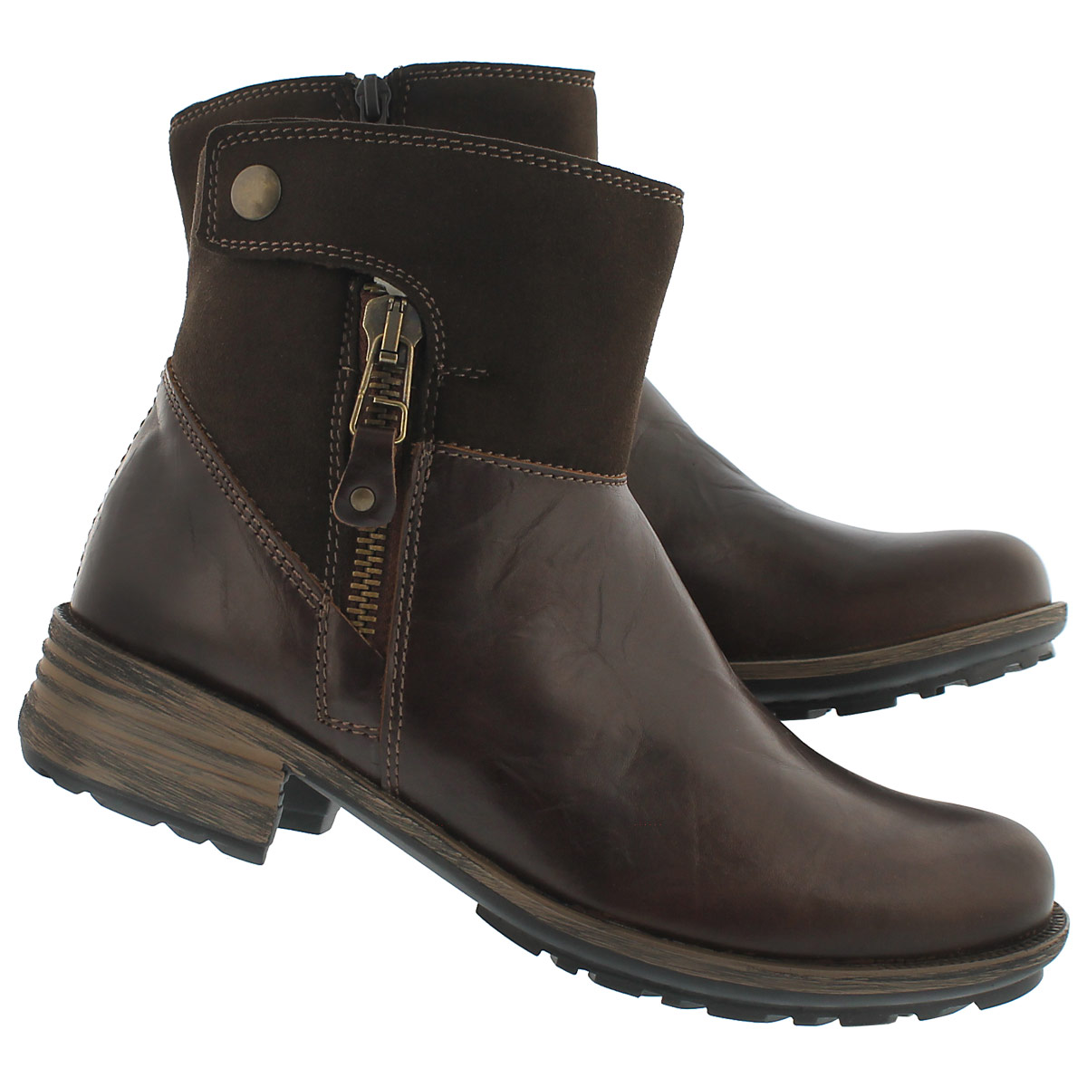 Lds Sandra 24 moro zip up ankle boot