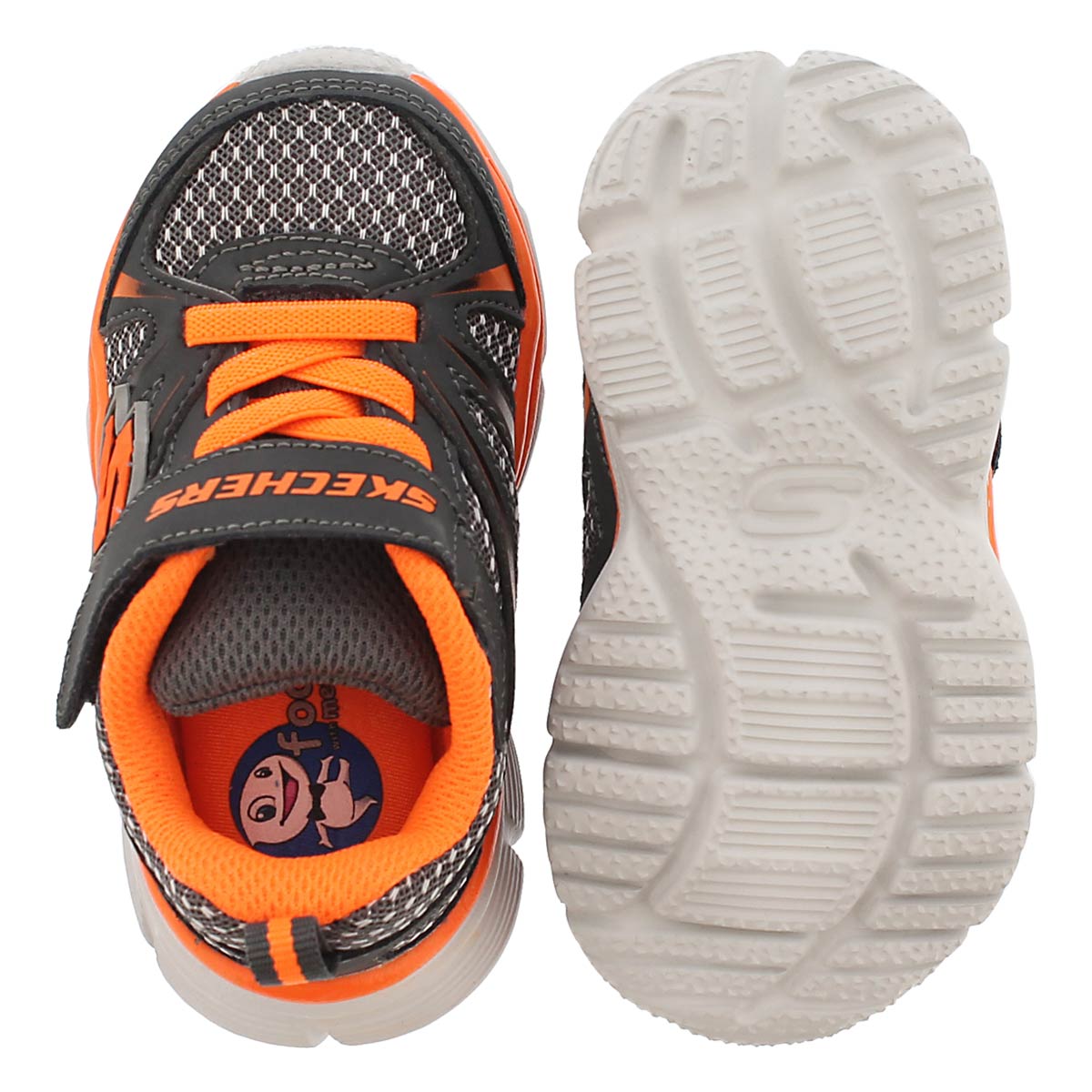 Inf Speedees Drifterz charc/orng sneaker