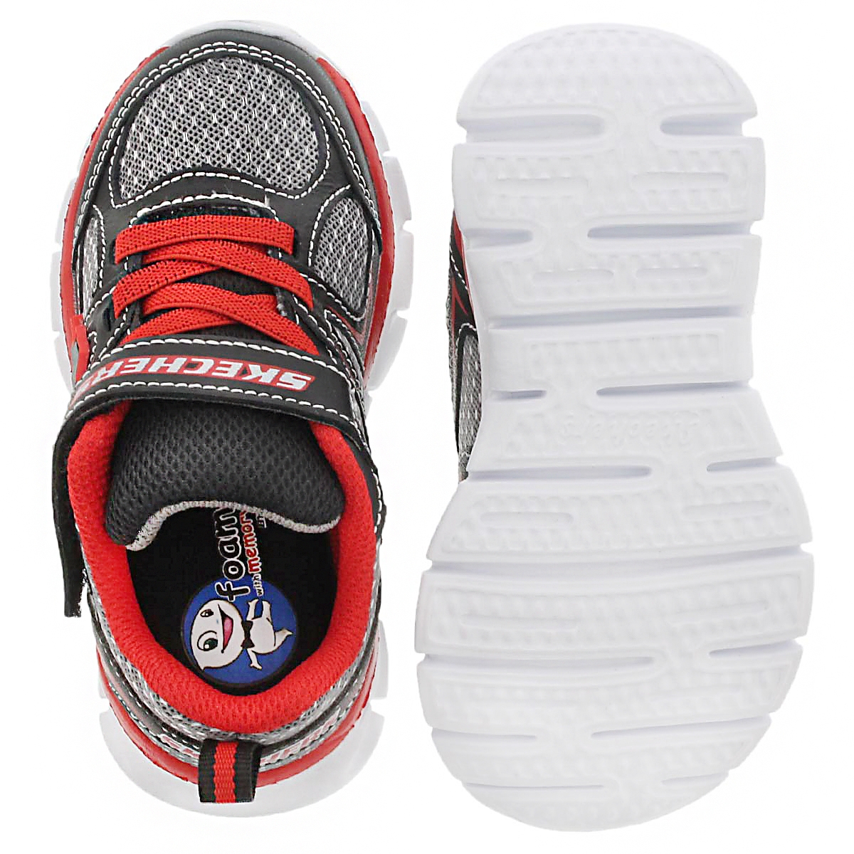 Inf Mini Dash black/grey/red sneaker